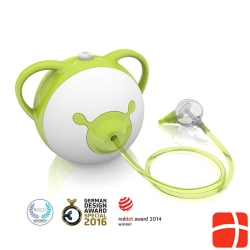 nosiboo Pro electric nasal aspirator green with hose and Eco head