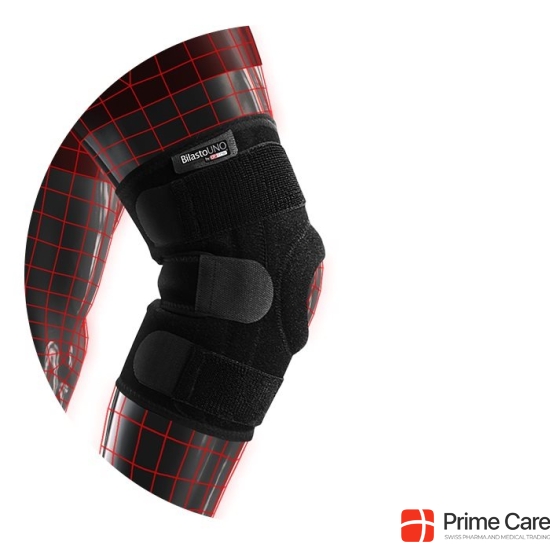 Bilasto Uno Knee bandage S-xl Spiral supports Velcro buy online