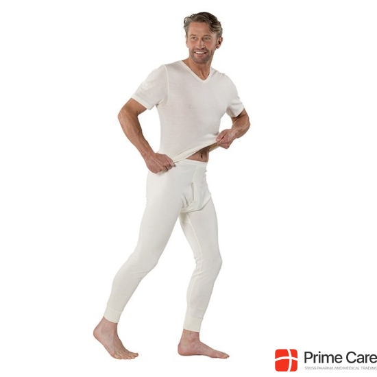 Eusana Herren Kurzarm Leibchen L V Ausschn Ivoire buy online