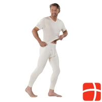 Eusana Herren Kurzarm Leibchen XL V Ausschn Ivoire