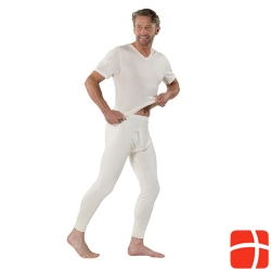 Eusana Herren Kurzarm Leibchen XL V Ausschn Ivoire