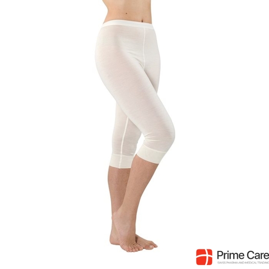 Eusana Pant 3/4 length L ivoire