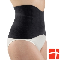 Eusana Kidney Warmer Anatomical Silk/Wool L Black