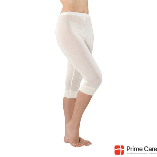 Eusana Pant 3/4 length M ivoire