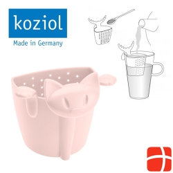 Herboristeria tea strainer Koziol Miaou Rose