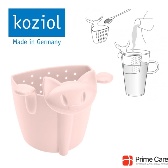 Herboristeria tea strainer Koziol Miaou Rose buy online