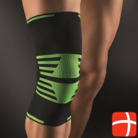Bort Active-Color Sport Kniebandage S Schwarz