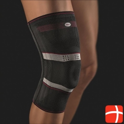 Bort Stabilogen Sele Kniebandage Sil Grösse L+ Schwarz