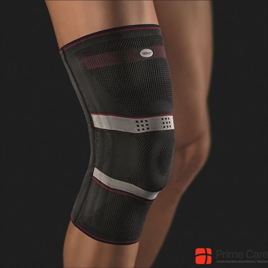 Bort Stabilogen Sele Kniebandage Sil Grösse L+ Schwarz buy online