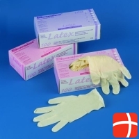 Semadeni Untersuchungs-Handschuhe Latex XL N Pd Box 100 Stück