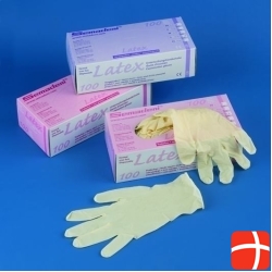 Semadeni Untersuchungs-Handschuhe Latex XL N Pd Box 100 Stück
