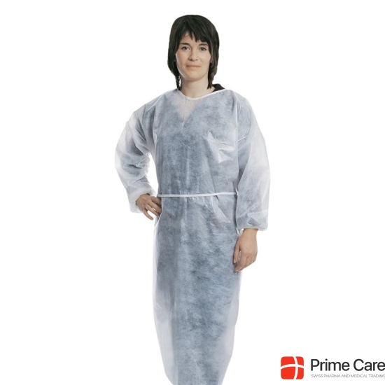Foliodress insulation jacket white sterile impermeable 5 x 10 pcs