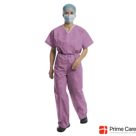 Foliodress clean air clothes S pink 50 pcs