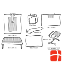 Foliodrape Pplus Schlitztuch-Set II 8 Stück