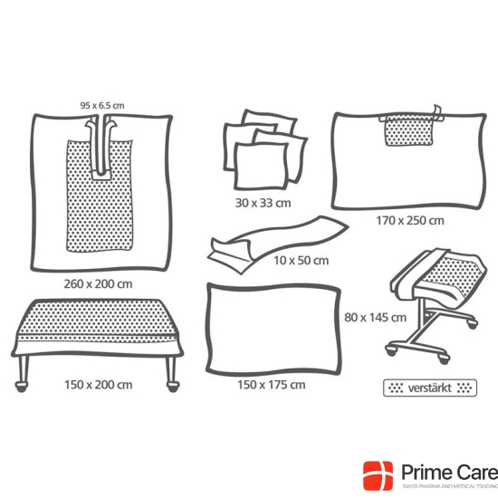 Foliodrape Pplus Schlitztuch-Set II 8 Stück buy online