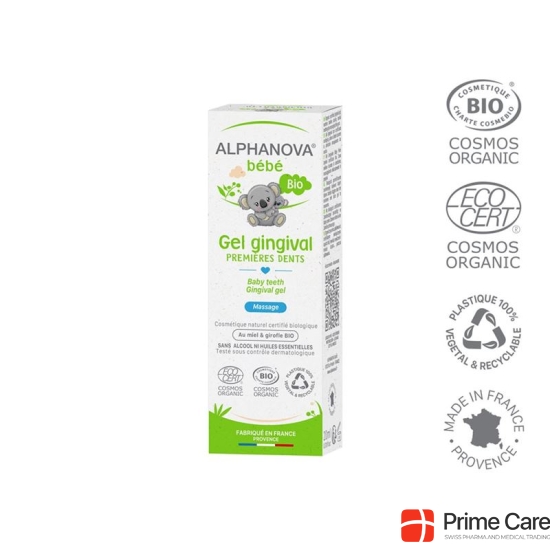 Alphanova BB Zahngel Erste Zaehne Bio 20ml buy online