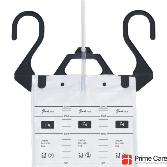 Flexicare Bett Beutelhalter Plastik Blau buy online