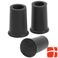 Ossenberg Stockkapsel für Holzstoecke 14mm Schwarz