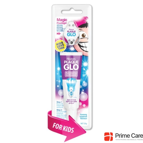 Piksters Plaque Glo Kinder 53g buy online