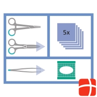 Mediset suture set 12