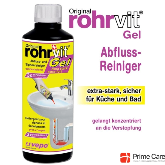 Rohrvit Abflussreiniger Gel 415ml buy online