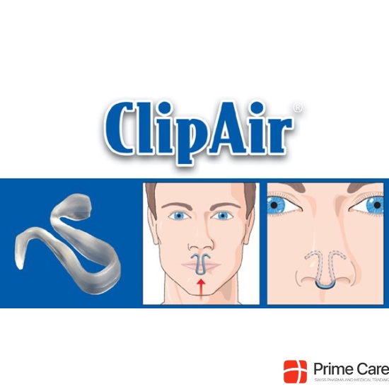 Oscimed ClipAir nasal dilator S for sleeping with storage box