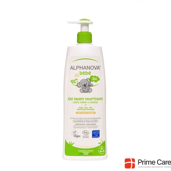Alphanova BB Nährendes Waschgel Bio Cosmos 500ml buy online