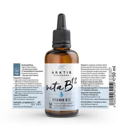 Arktis Vitamin B12 Liquid Flasche 50ml buy online