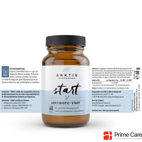 Arktis Start Arktibiotic Pulver Start Dose 60g buy online