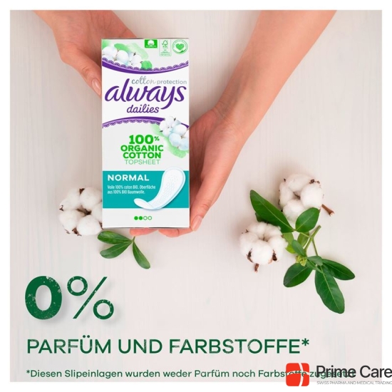 Always Panty liner Cotton Protection large 32 pieces buy online