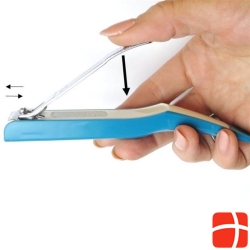 Herba toenail clippers with file Nickel-plated