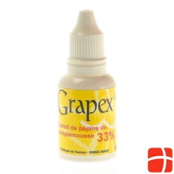 Grapex Grapefruitkern Extrakt Liquid 33% Bio 20ml