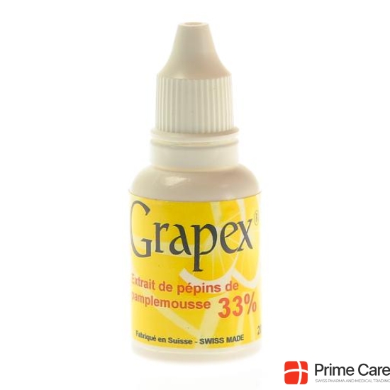 Grapex Grapefruitkern Extrakt Liquid 33% Bio 20ml buy online