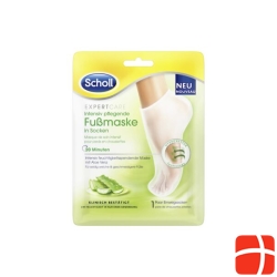 Scholl Intensive Care Foot Mask Aloe Vera 1 Pair