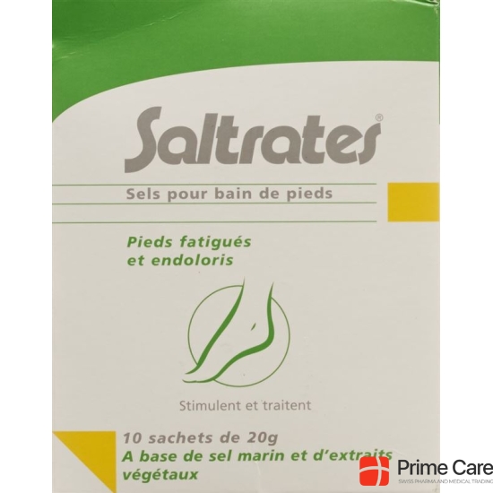 Saltrates Fussbadesalz 10 Beutel 20g buy online