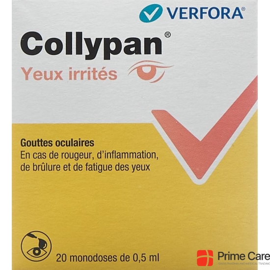 Collypan Irritierte Augen Md 20x 0.5ml buy online