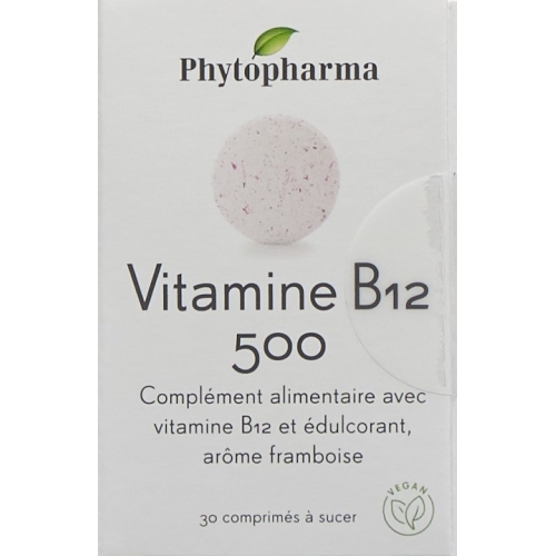 Phytopharma Vitamin B12 Lutschtabletten 500mcg 30 Stück buy online