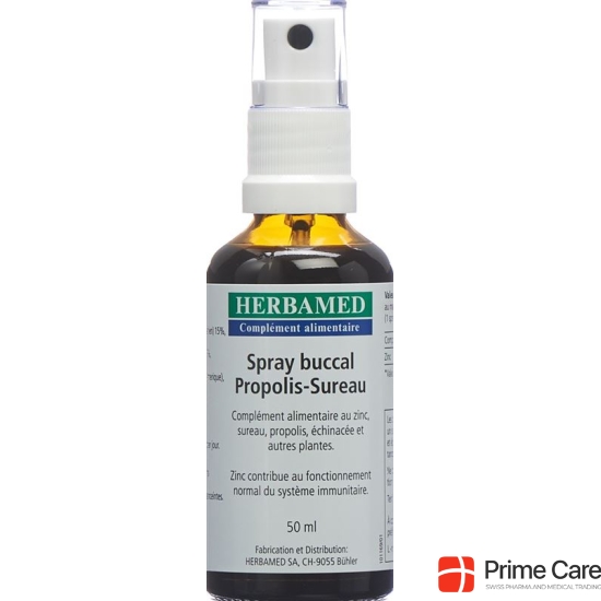 Herbamed Propolis-Holunder Mundspray 50ml buy online