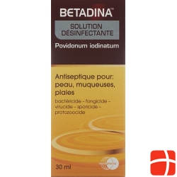 Betadina Desinfizierende Loesung Flasche 120ml