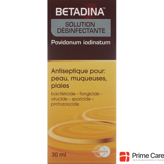 Betadina Desinfizierende Loesung Flasche 30ml buy online