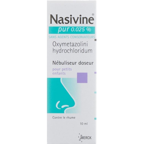 Nasivin Pur Dosierspray 0.025% 10ml buy online