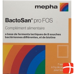 BactoSan Pro FOS sachets 20x 3g