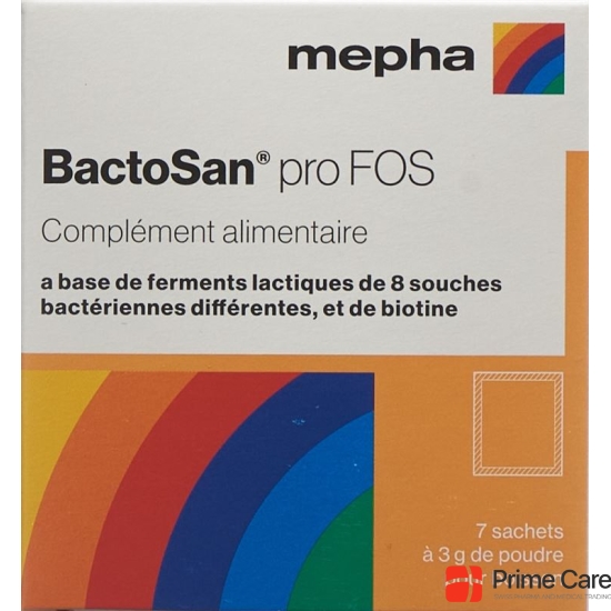 BactoSan Pro FOS sachets 20x 3g buy online