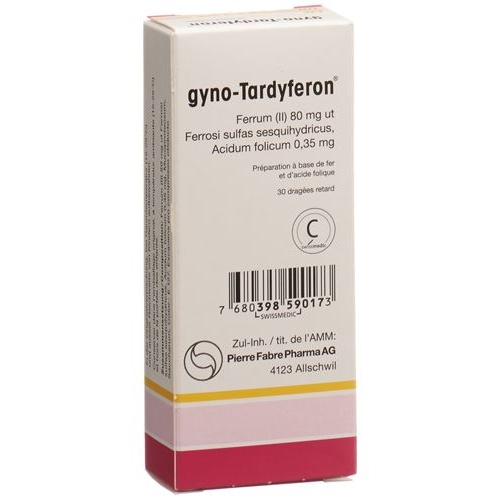 GYNO-TARDYFERON RET TABL 30 STK
