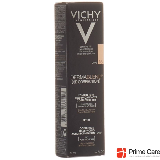 Vichy Dermablend 3D Correction 15 Opal 30ml buy online