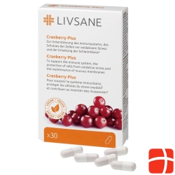 Livsane Cranberry Plus Kapseln 30 Stück