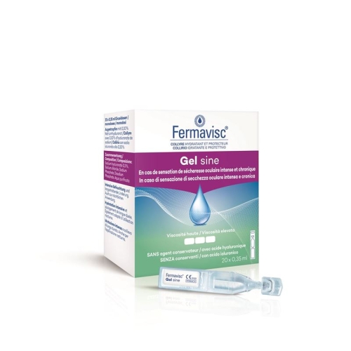 Fermavisc Gel Sine Augentropfen 20 Monodosen 0.35ml buy online