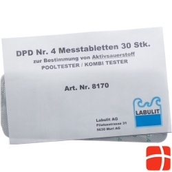 Labulit Pooltester Ersatztablette Dpd Nr.4 30 Stück