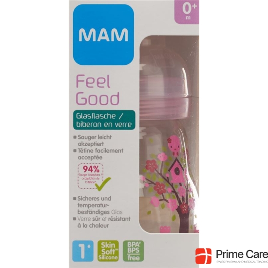 Mam Glass Bottle Feel Good 170ml buy online