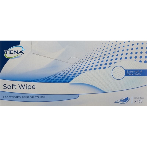 Tena Soft Wipe Waschtücher 30x32cm 135 Stück buy online